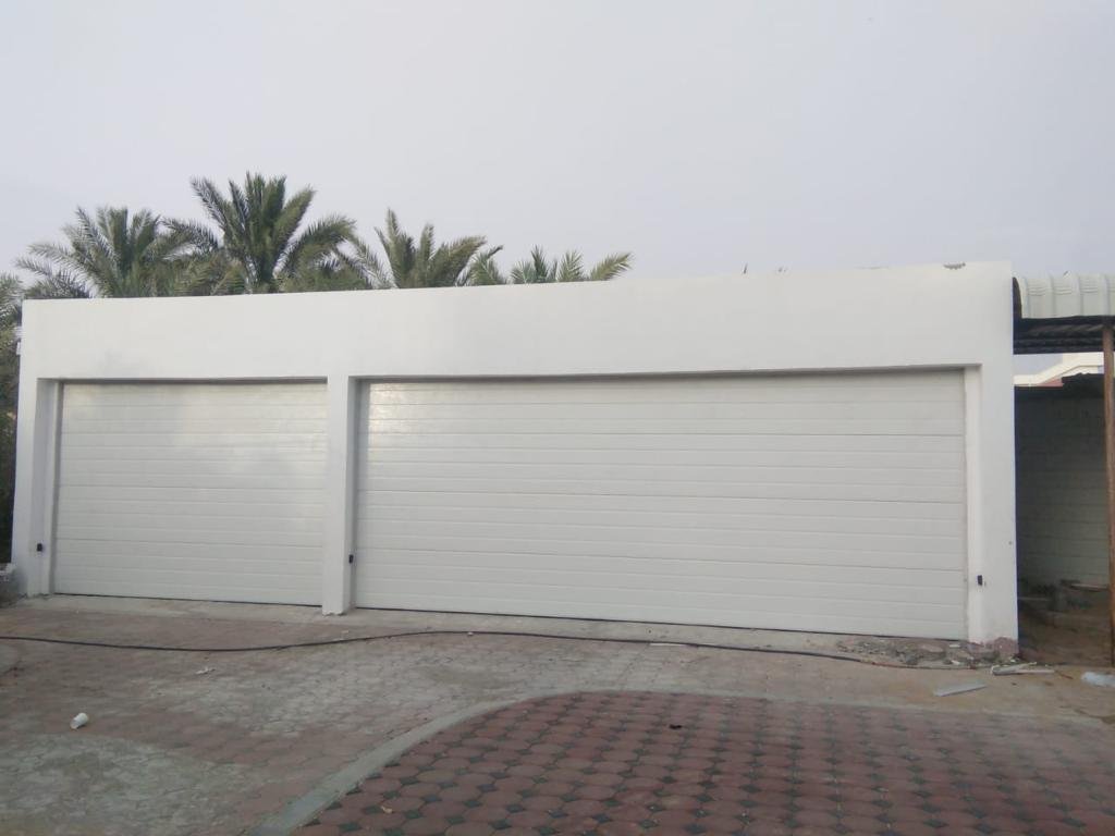 Galvanized steel rolling shutters